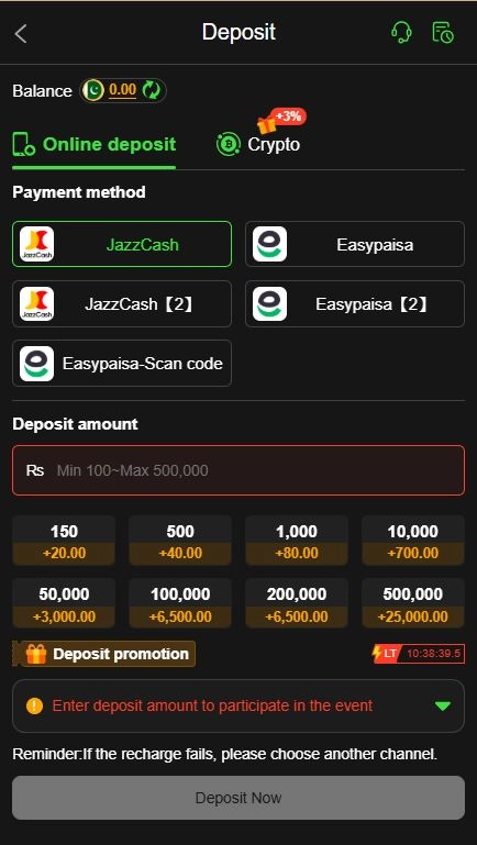 y999 deposit