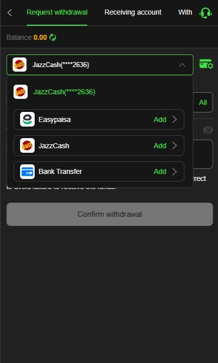 y999 withdrawal